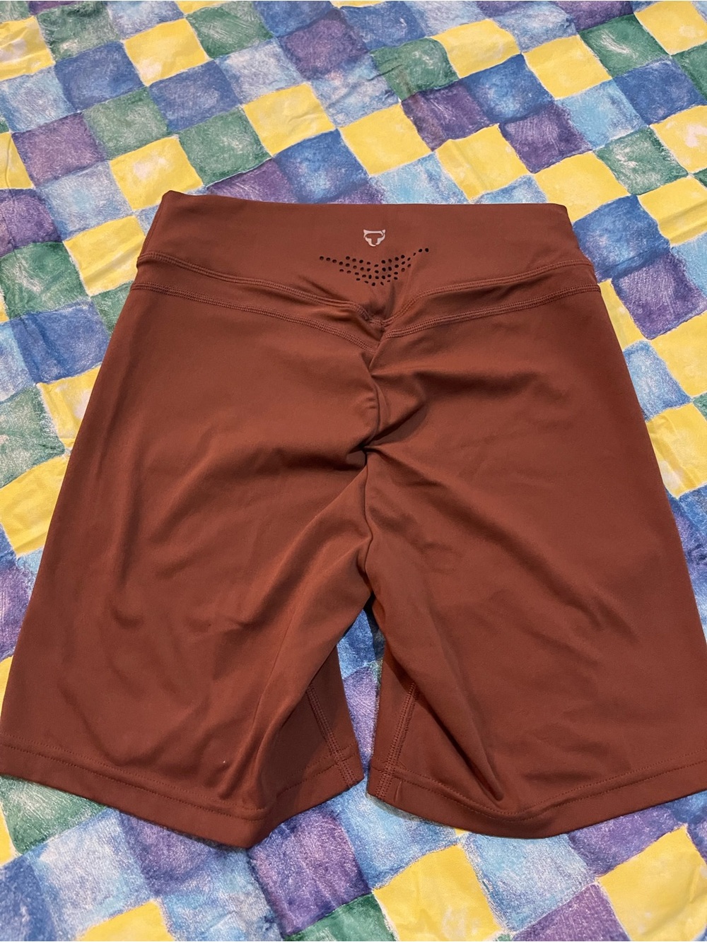 Fox Women's Brown Athletic Bike Shorts